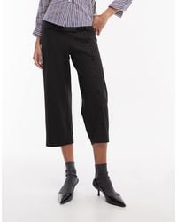 Motel - Wamari Tailored Capri Button Detail Trousers - Lyst