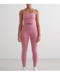 Aim'n - Desert Rose Ribbed Seamless Petite Tights - Lyst