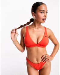 Nike - – essentials – bustier-bikinioberteil - Lyst