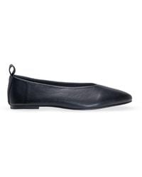 SEQWL - Ballet Flats Pointed Toe Pumps With Pull Tab Detail - Lyst