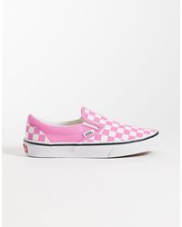 Vans - Instapsneakers Met Dambordmotief - Lyst