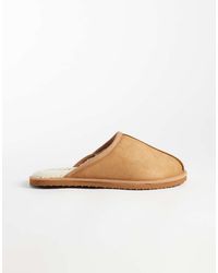 Jack & Jones - Faux Suede Slip-on Slippers - Lyst