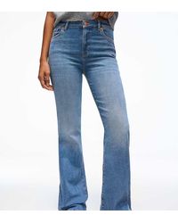 Bershka - Petite Flared Jeans - Lyst