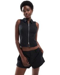 Cotton On - Izzy Zip-through Singlet - Lyst