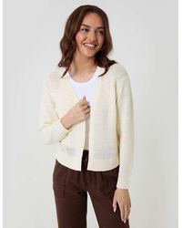 Threadbare - Dropped Shoulder Open Cardigan - Lyst
