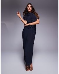 boohoo embroidered mesh sheer maxi dress Pink Floral Print Ruffle Detail Sheer Mesh Maxi Beach Dress