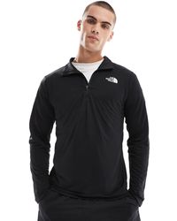 The North Face - Training 24/7 1/4 Zip Logo Top - Lyst