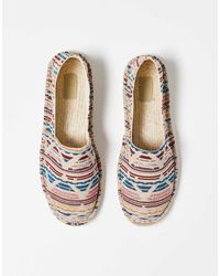 ASOS - Espadrilles Van Canvas Met Print - Lyst