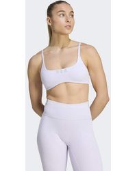 adidas Originals - All Me Light Support Rib Bra - Lyst