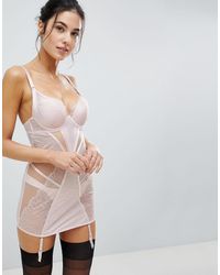 cami suspender dress