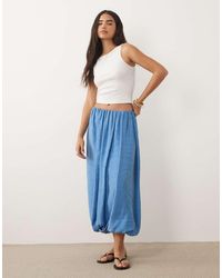 ASOS - Drapey Balloon Skirt - Lyst