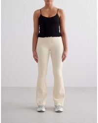 Aim'n - – white tulip – ausgestellte leggings - Lyst