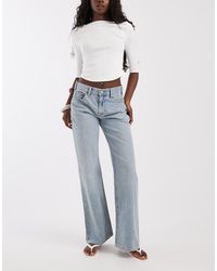 Gap - Mid Rise Relaxed Flare Jeans - Lyst