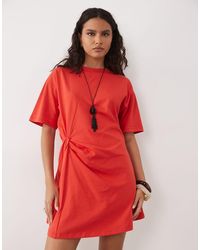 ASOS - Wrapped Waist Mini Dress - Lyst