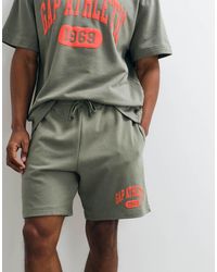 Gap - Logo Tie Waist Sweat Shorts Co-Ord - Lyst
