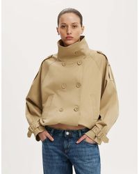 Cotton On - Porter Cropped Trench - Lyst