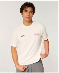 Hollister - Boxy Oracle Bull Racing Graphic Tee - Lyst
