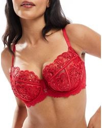 Ann Summers - Fuller Bust Icon Non Padded Plunge Bra - Lyst