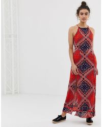 superdry festival dungaree maxi dress