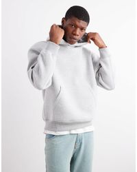 ASOS - – oversize-kapuzenpullover aus material - Lyst