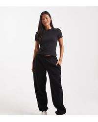 ASOS - Asos Design Petite Ultimate Cuffed Brushback jogger - Lyst