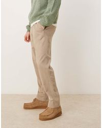 Abercrombie & Fitch - Pantalones Holgados Con Cordón Ajustable De -Blanco - Lyst