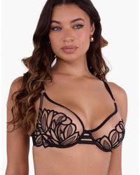 Playful Promises - Lilith Graphic Embroidery Bra - Lyst