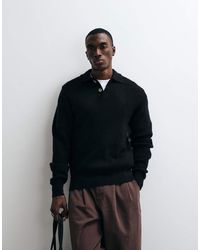 Redefined Rebel - Nixon Boxy Knitted Polo - Lyst