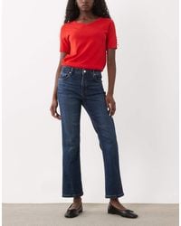 Mango - Sienna 100% Cotton Kickflare Jean - Lyst