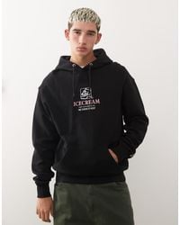 ICECREAM - Hoodie Zonder Sluiting Met 'We Serve It Best' - Lyst