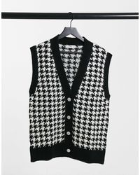 mango knit vest
