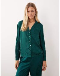 Sister Jane - Satin Pyjama Shirt Co-ord - Lyst