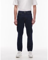 TOPMAN - – schmal zulaufende jeans ohne stretch - Lyst