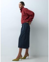 ASOS - Funnel Neck Half Zip Pull Over Polar Fleece - Lyst