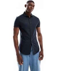 ASOS - Skinny Fit Royal Oxford Regular Shirt - Lyst