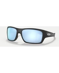Oakley - Turbine Rectangle Polarised Sunglasses With Mirrored Lens - Lyst