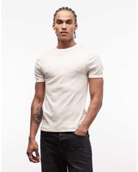 ASOS - Muscle Fit T-shirt With Text Graphic - Lyst