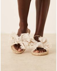 ASOS - – jem – mule-sandalen im espadrilles-design - Lyst