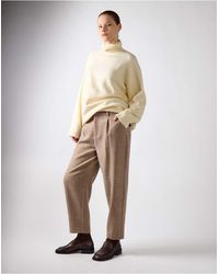 NARRATED - High Waist Tapered Trousers - Lyst