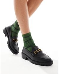 New Look - – e loafer mit dicker sohle - Lyst
