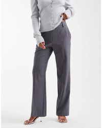 ASOS - Petite Tailored Slim Straight Trousers - Lyst