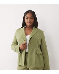 ASOS - Curve Co-ord Tailored Blazer - Lyst