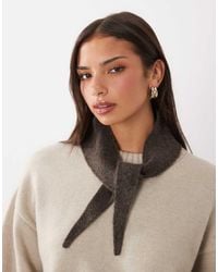 Gina Tricot - Mini Knit Neck Scarf - Lyst