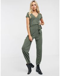 hollister denim jumpsuit