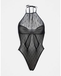 Ann Summers - Sweet Surprise Crotchless Body - Lyst