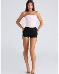 House Of Cb - The Strapless Stretch Corset Top - Lyst