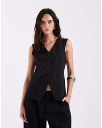 ONLY - Chaleco De Traje De Sastre De - Lyst