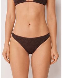 Calzedonia - Bikini Bottoms Metallic Glow - Lyst