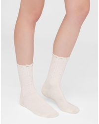 Calzedonia - Diamanté Appliqué Socks - Lyst