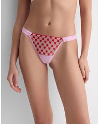 Intimissimi - The Love Club Thong With Side Straps - Lyst